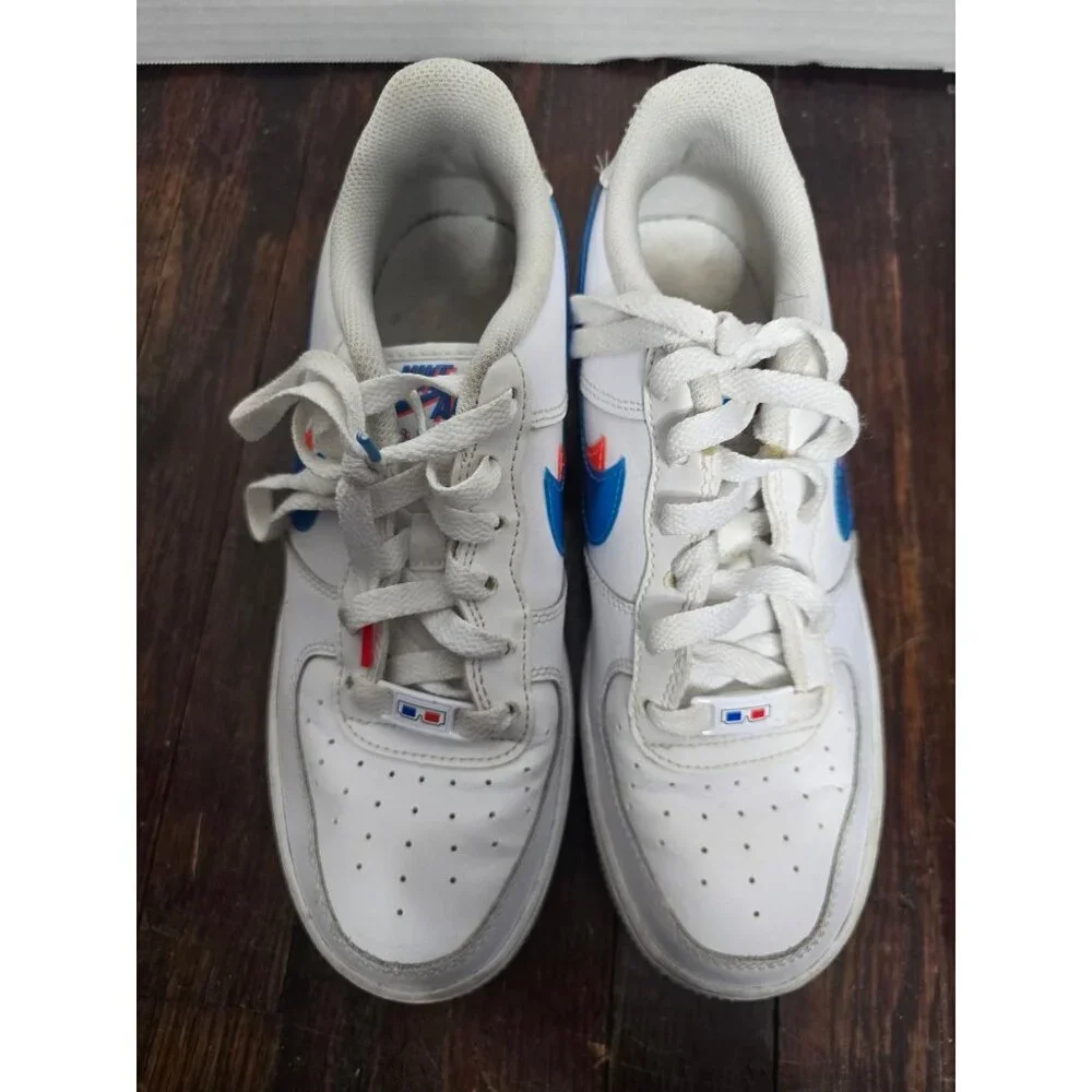 Nike Air Force 1 Low 3D Glasses White Blue 6Y